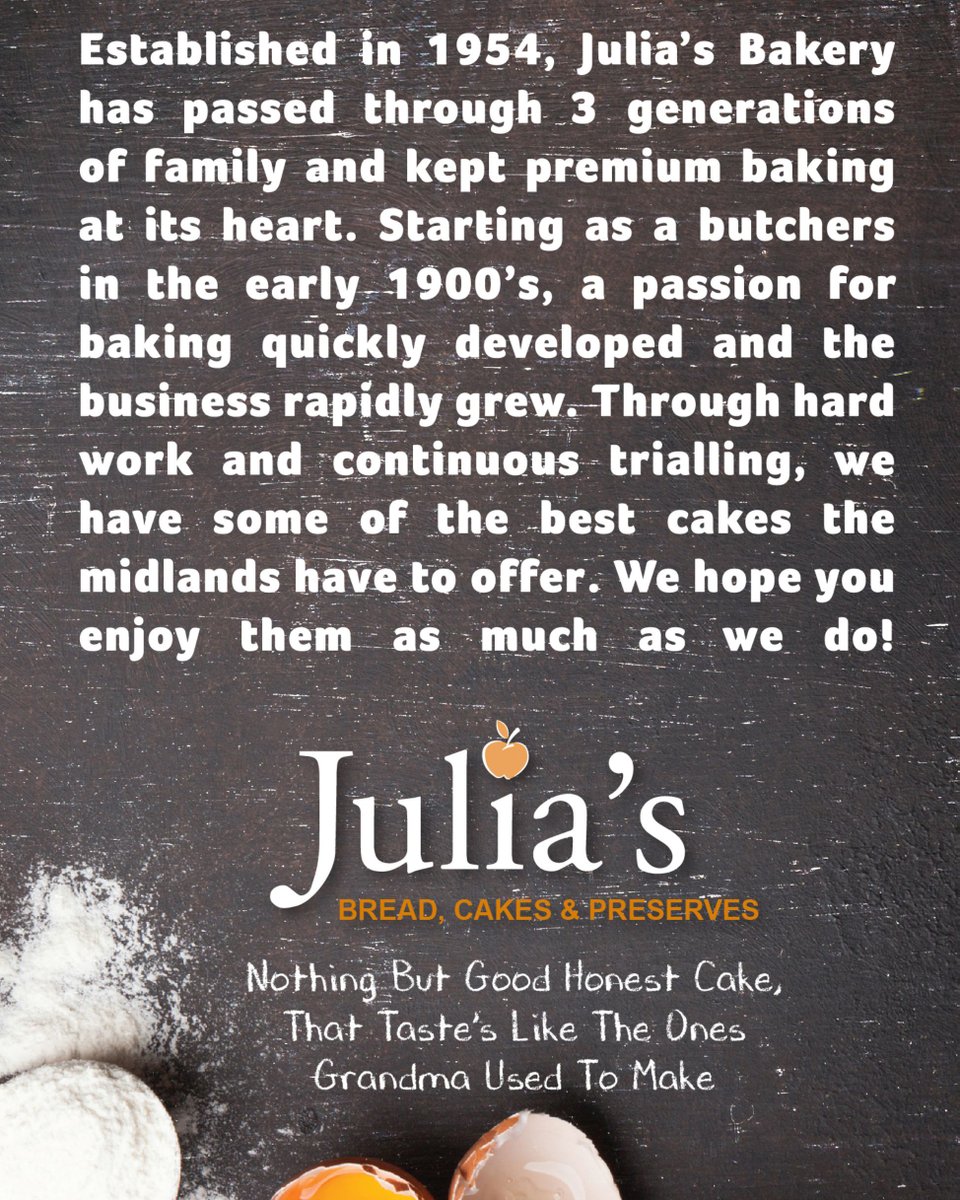 Our award-winning craft bakery has come a long way since the 1960s! We now have a retail outlet and wholesale our products to businesses across the nation.
