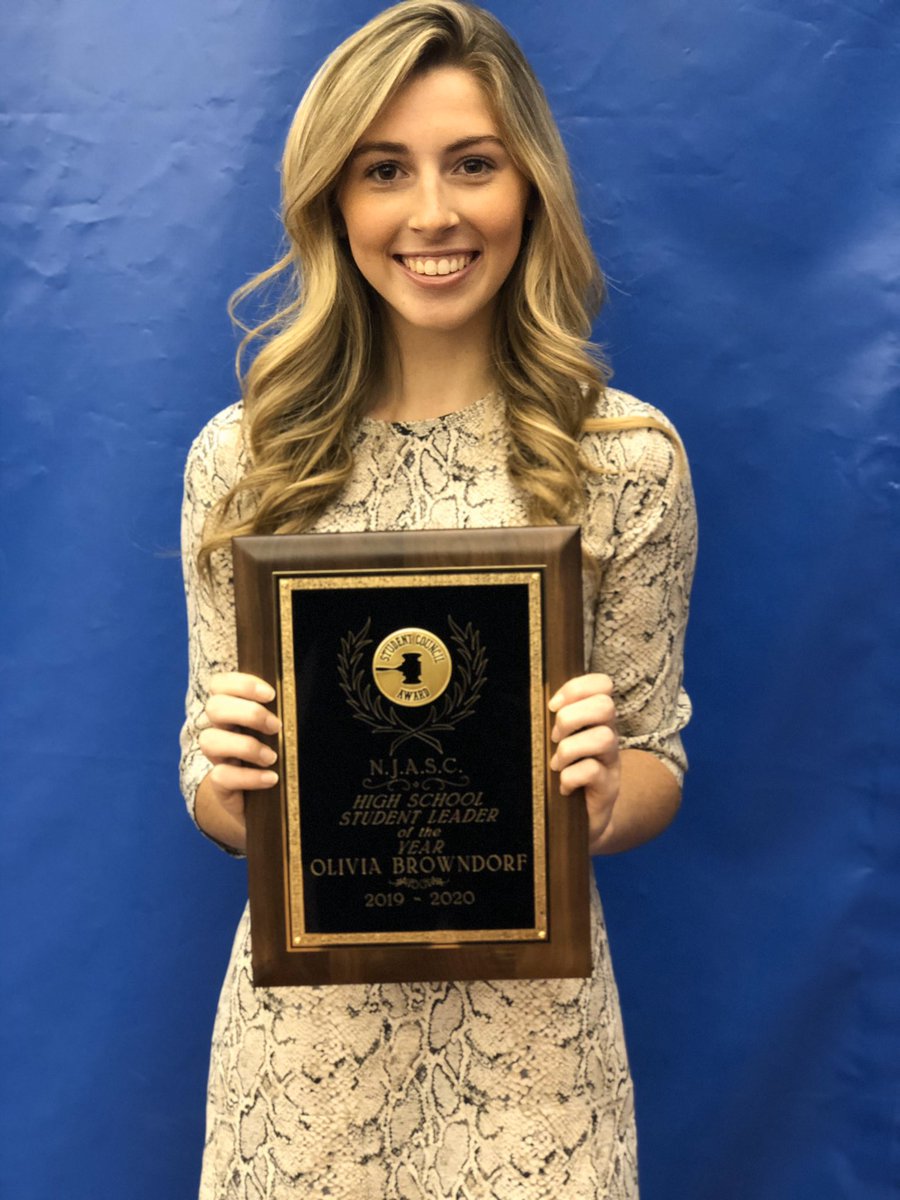 Olivia Browndorf has just been named the 2020 New Jersey Student Leader of the Year! Never has a student from HSN been selected, in 92 years. Congratulations Olivia, thank you for being a role model <a href="/Mercer_EA/">Mercer County EA</a> <a href="/JonDauber/">Jon Dauber</a> <a href="/cincottajessica/">Jessica Cincotta</a> @MrsMegOBrien <a href="/JessicaVerrault/">Jessica Verrault</a>