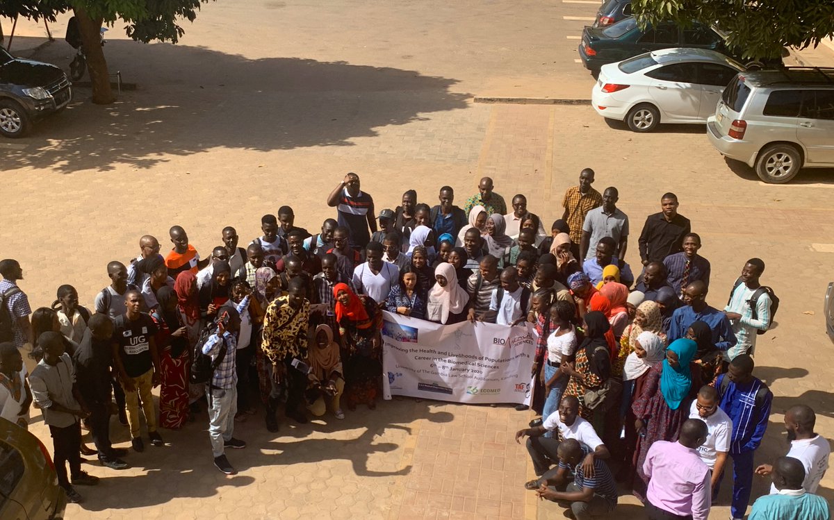 DrNenehS's tweet photo. #HealthScience4Gam what an incredible 3 days! @sybah2 @omar_janha @DarboeNjie @ScienceUtg Happy #Gambia Happy committee! The work continues! #AfricanScientist @GambiaScientist @mrcunitgambia @TCorrah @MoHERSTgm @Saffie_D @TAFAfricaFdn https://t.co/ozmVrfnJsK