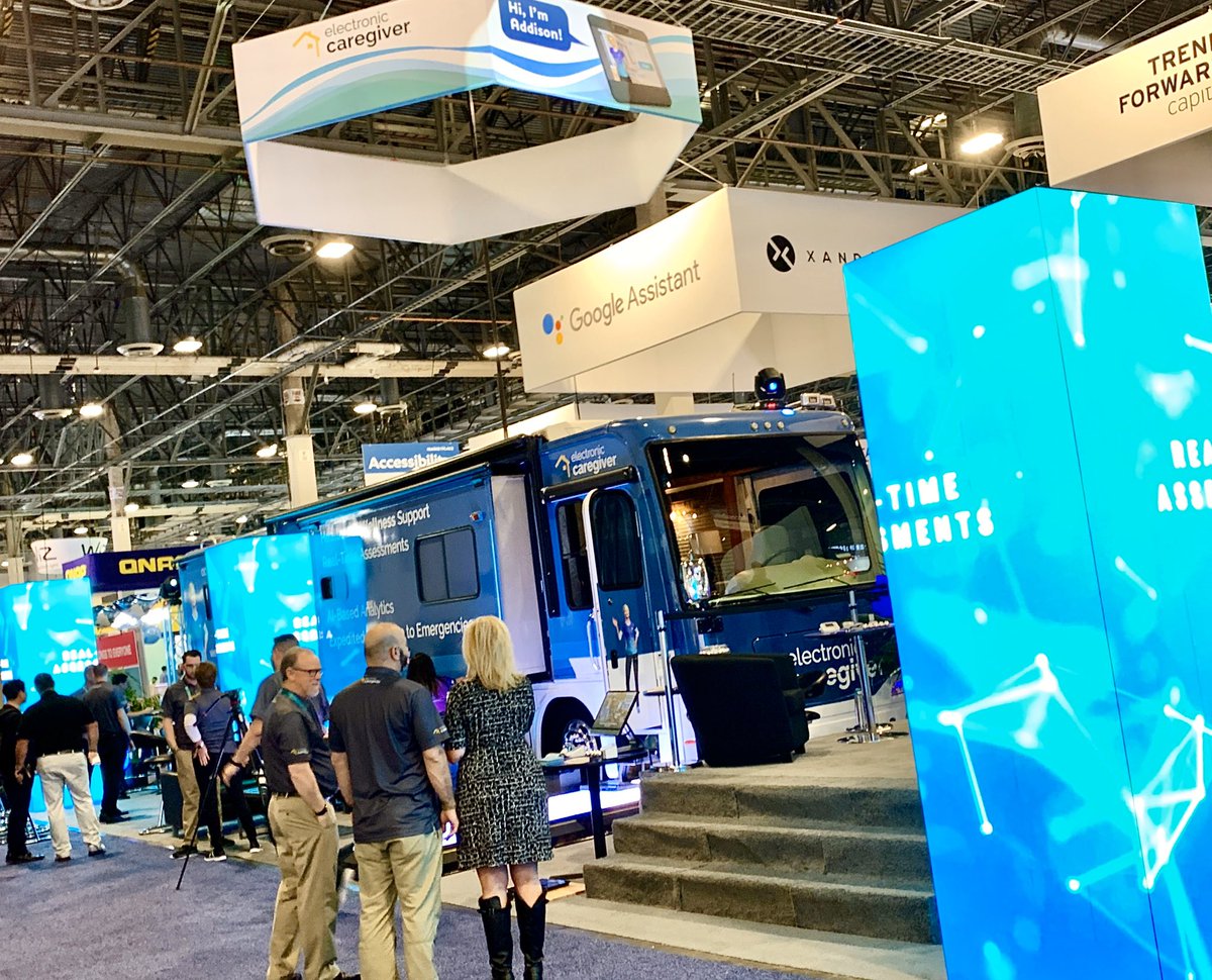 tdohrmann's tweet photo. What’ll the day bring today at #ElectronicCaregiver #AddisonCare Taking care continuum & remote patient monitoring to next level once again! #AddisonCare #VirtualCare #iOT #Edge #AI #AR #Cloud #Voice #NextGenAvatar #depthcam #cellular #healthperipheral @CES @CTATech @addisoncare https://t.co/jK6xkHtvkP