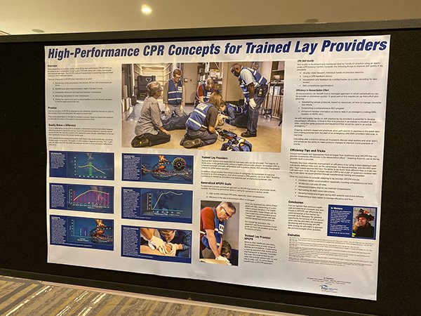 AshiMedic's tweet image. Thanks to everyone who stopped by our booth and poster presentation on high-performance CPR at last month's Cardiac Arrest Survival Summit (CASS) in Seattle. 
#ASHICPR #MFACPR