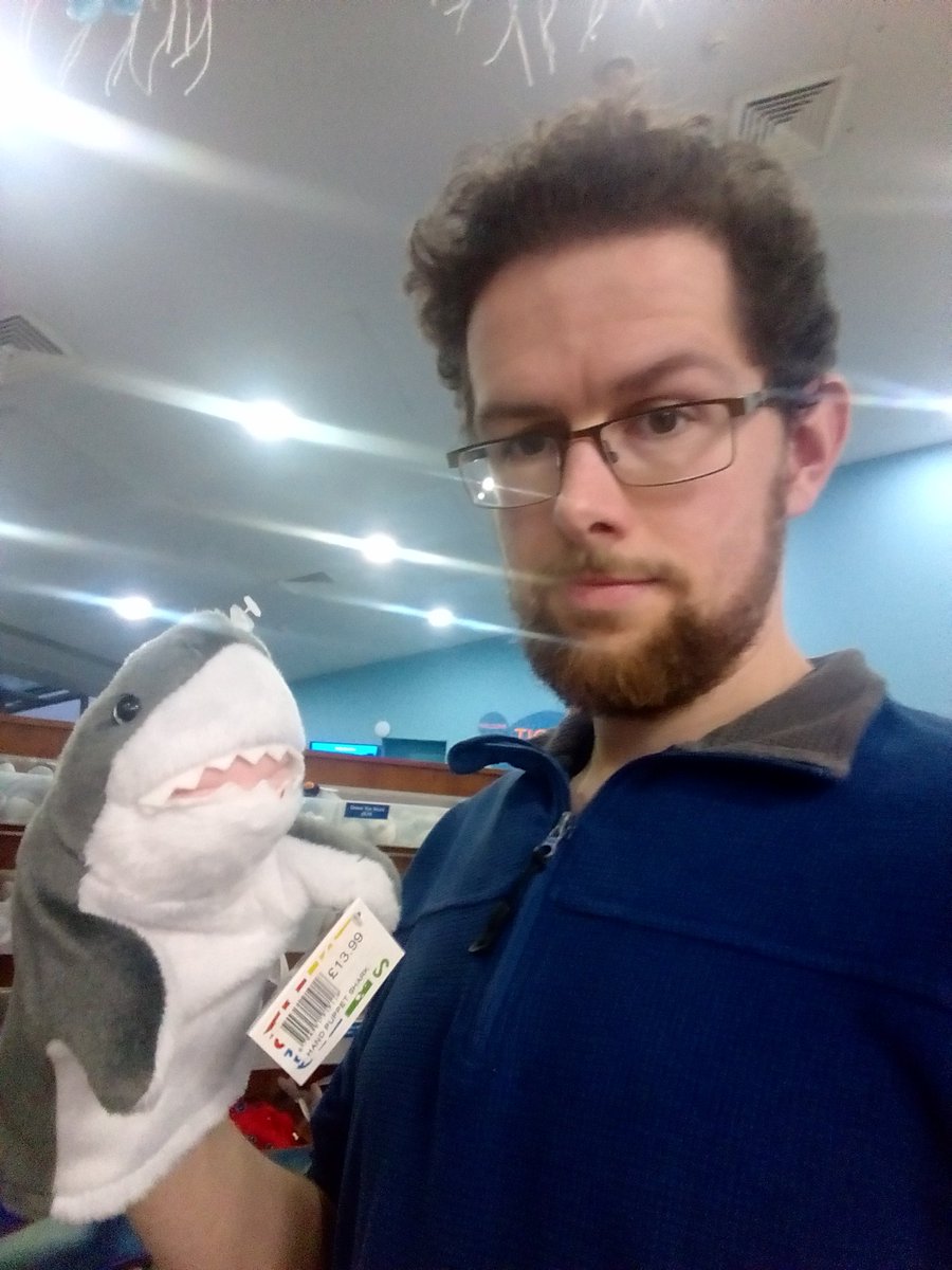 Practice going well for my presentation tomorrow at <a href="/2020Tsg/">TSG 2020 Hull</a> with Callum the Calcite loving shark. <a href="/nickmwroberts/">Nick Roberts</a>