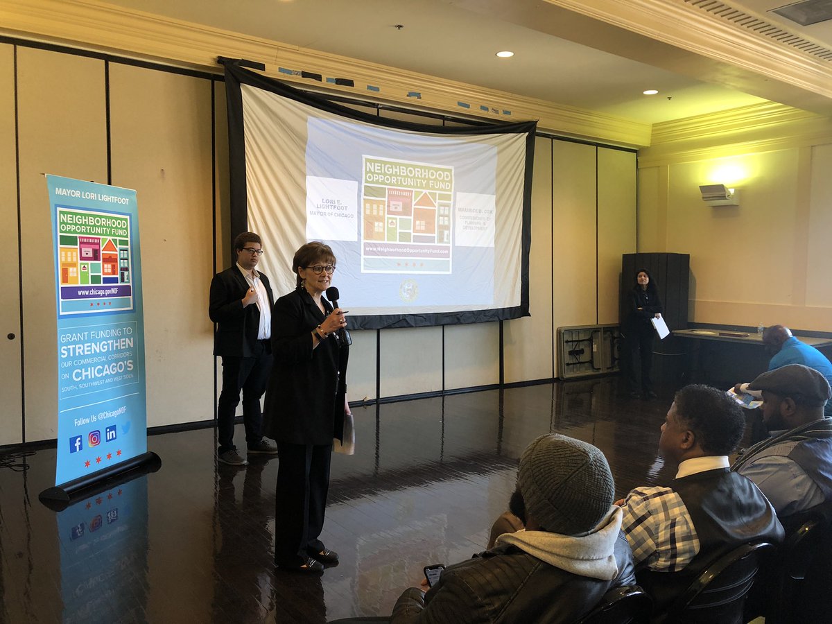 Got <a href="/ChicagoNOF/">Neighborhood Opportunity Fund</a> questions? Stop by our info session at Davis Square Park. We’re here until noon. Learn more and apply starting Monday, Jan. 20 at neighborhoodopportunityfund.com/apply.