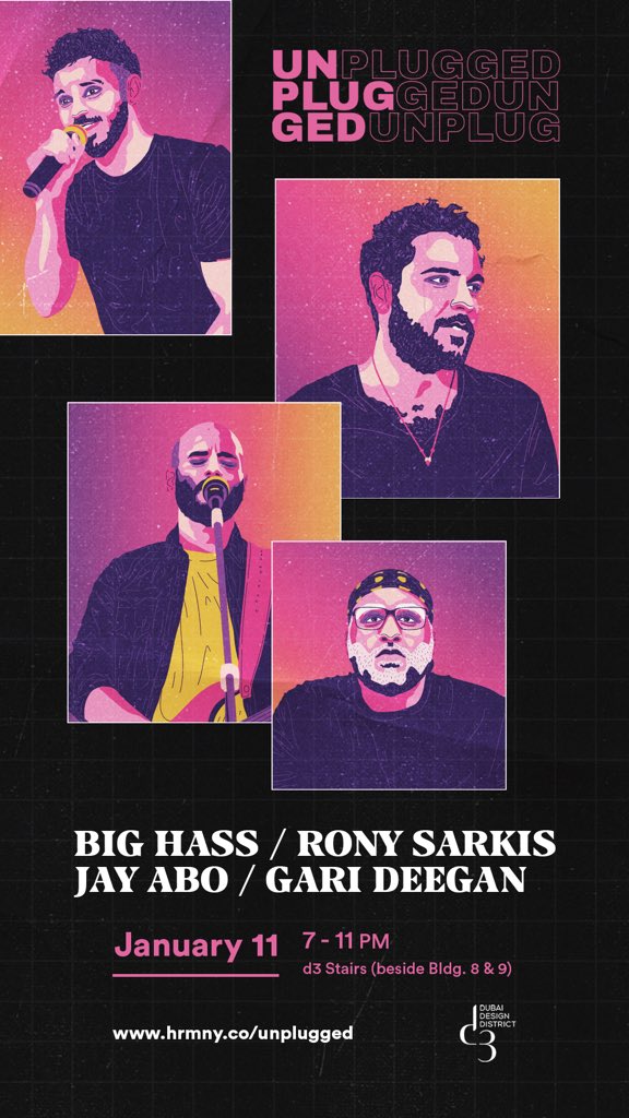 BIG_HASS's tweet photo. Debuting my DJ life! 

This Saturday at @d3Dubai at D3 Unplugged !! #hrmny #letsgo https://t.co/JK9YnKa4cl