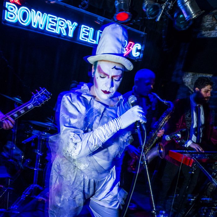 glamdammit's tweet photo. Twig the Wonderkid performs "Ashes to Ashes" at the Glamdammit : Fifteen-Year Anniversary #twigthewonderkid #glamdammit #ashestoashes https://t.co/mwzIjMUr4v