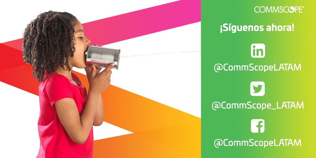 CommScope's tweet image. Descubre un contenido exclusivo en nuestra nueva cuenta. ¡Síganos ahora en nuestras cuentas de la región! bit.ly/2ZWmqa7

#CommScopeCALA #ThinkFiber