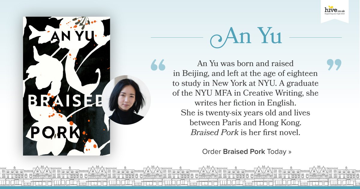 hivestores's tweet image. We're pleased to highlight An Yu as one of our #RisingWriters for January! 🌟🎉

Find out more about An, her debut novel #BraisedPork - out tomorrow! - and support an #indiebookshop while shopping online: hive.co.uk/books/rising-w…

Published by @HarvillSecker / @vintagebooks