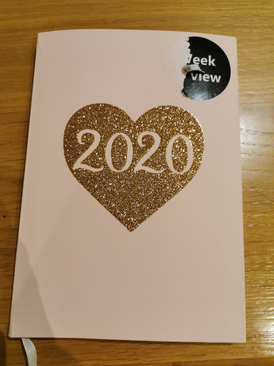 Abi_Loves_Life's tweet photo. @Tesco why would you put stickers that don't peel off nicely onto the front of a nice shiny, brand new diary? 😤 https://t.co/MCH4SSEUsg