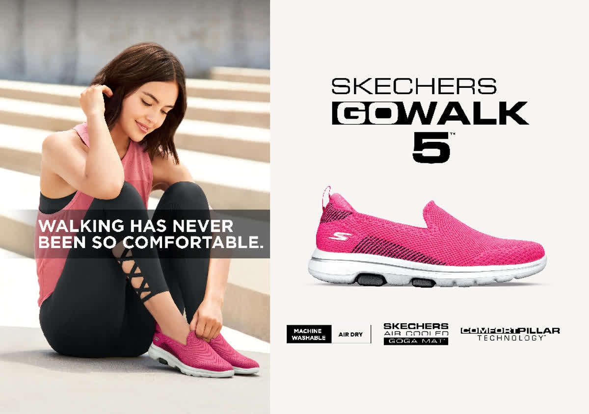 cascada Accidentalmente Conmoción Marshes Shopping Centre on Twitter: "Skechers' GOwalk 5 continues to  innovate with lightweight, responsive Ultra Go™ cushioning and high-rebound  Comfort Pillar Technology™. 👟 Walking has never been so comfortable! 🙌  Check out