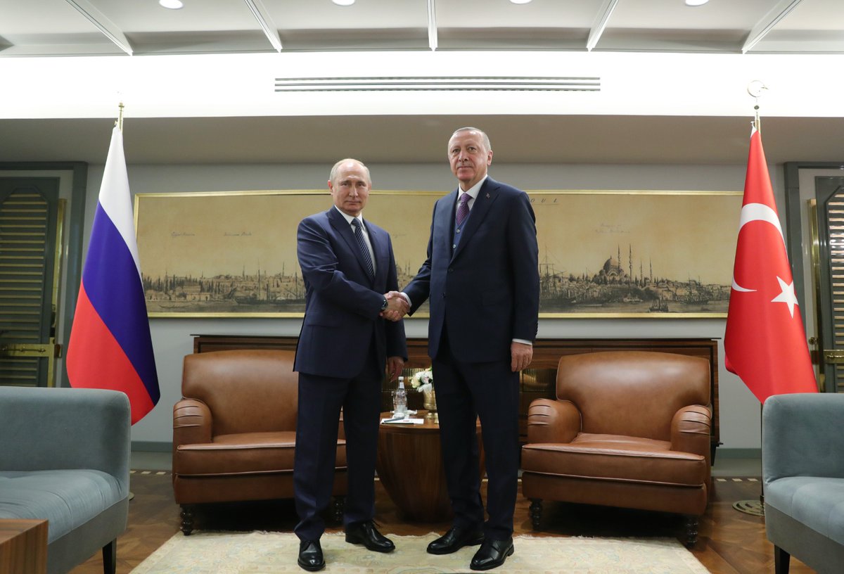 Cumhurbaşkanımız <a href="/RTErdogan/">Recep Tayyip Erdoğan</a> ile Rusya Devlet Başkanı Vladimir Putin'in ortak basın açıklaması:

“Libya’daki tüm taraflara, çatışmaları 12 Ocak günü saat 00.00 itibarıyla durdurma çağrısında bulunuyoruz.” 

iletisim.gov.tr/turkce/haberle…