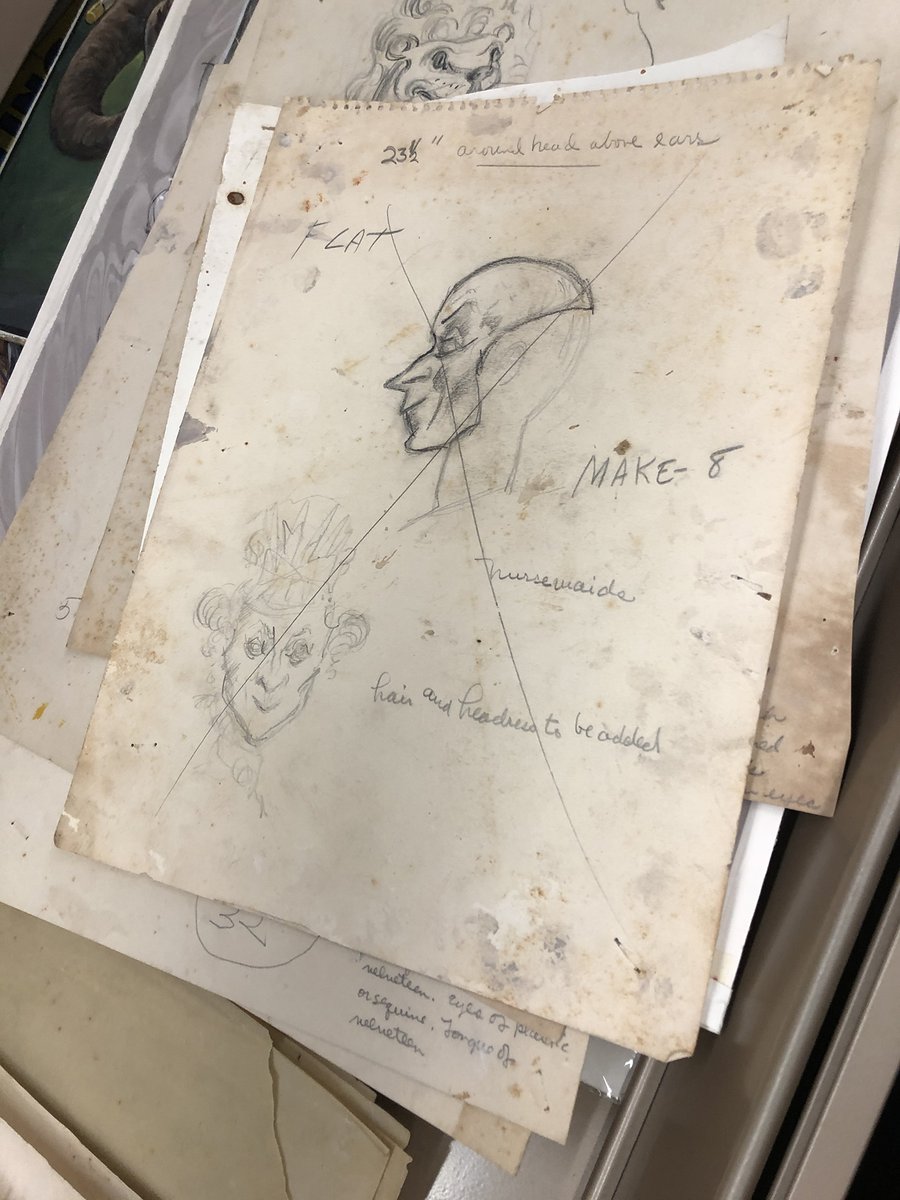 ISUMilnerSPC's tweet photo. Shelving and map cases occupy a significant place in the archivist’s day. For #ShowAndTellAtWorkDay we opened some drawers to show a few views of original artwork, sketches, and notes found in the stacks.
#librarylife #circus #drawer #Mapcase https://t.co/dIF7NTz5DM