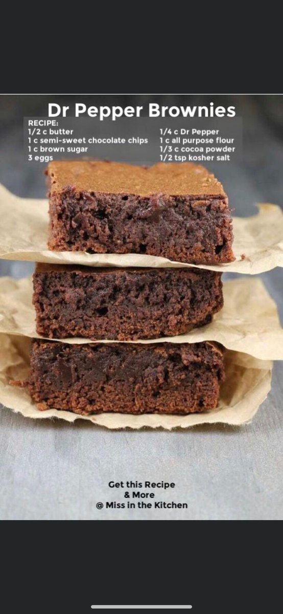 So glad breaks over so I get to see my kiddos again! One thing I learned over break is that Dr. Pepper isn’t just a good pop, it makes some good brownies too! #popbrownies #notpotbrownies