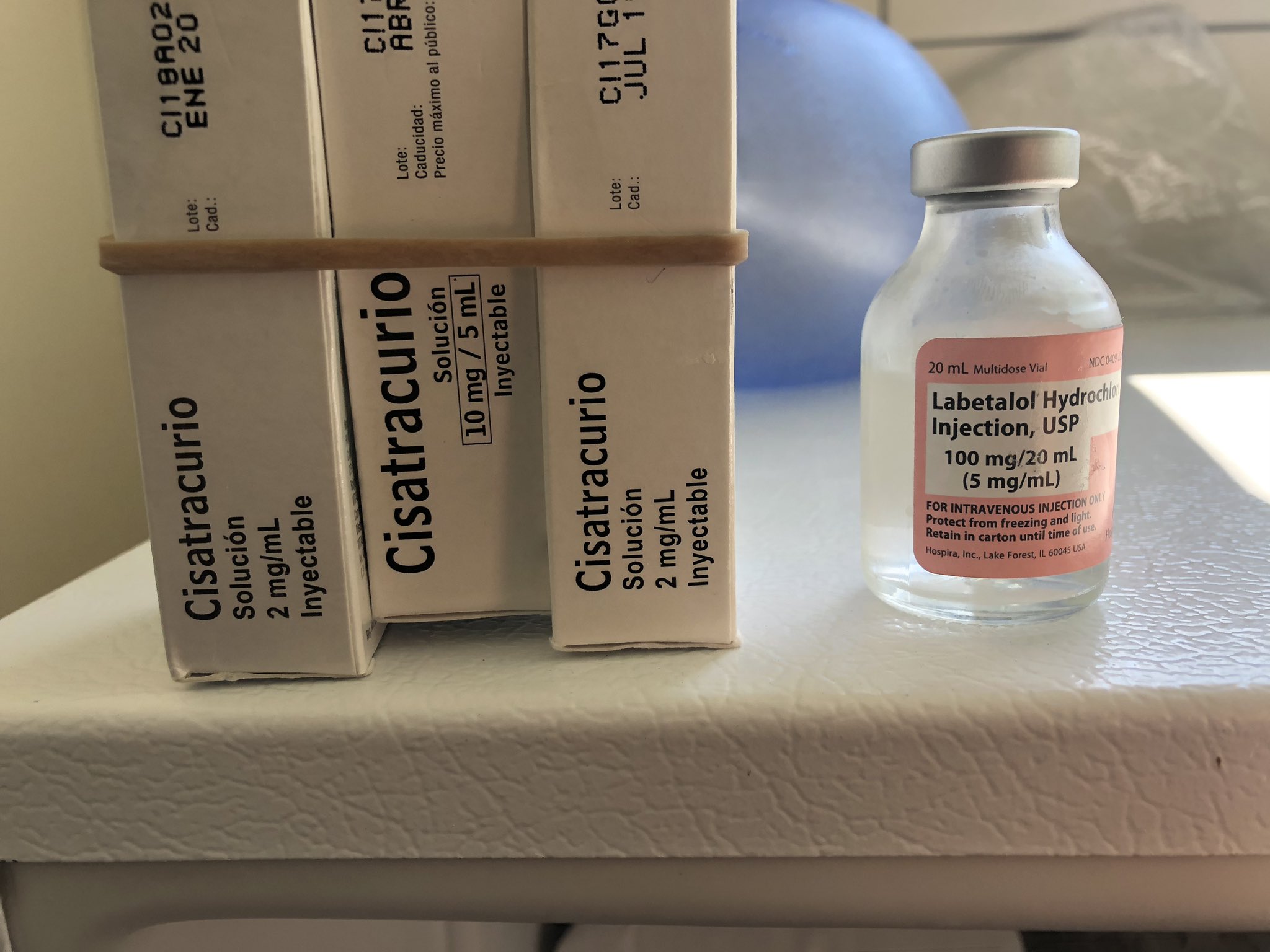 LABETALOL HYDROCHLORIDE INJECTION, USP 100mg/20mL (5mg/mL) VIAL