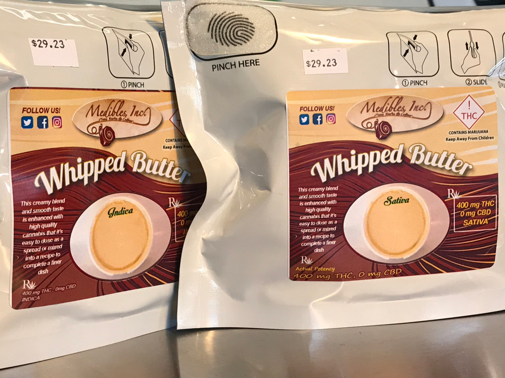 greensourcemmj's tweet photo. Medibles 400mg Medicated Butter available at all @greensourcemmj locations! Sativa//Indica .. Perfect for Thanksgiving cooking and desserts! #colorado #coloradosprings #medicatedbutter #medical #cannabis #cooking #edibles https://t.co/0UjFKLU8wz