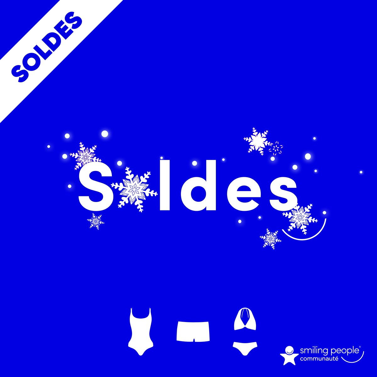 🛍️️️ SOLDES 🛍️ 
Les soldes se passent aussi dans vos centres aquatiques Smiling People ! Profitez de réductions exceptionnelles dans toutes les boutiques Speedo du 8 janvier 2020 au 4 février 2020.