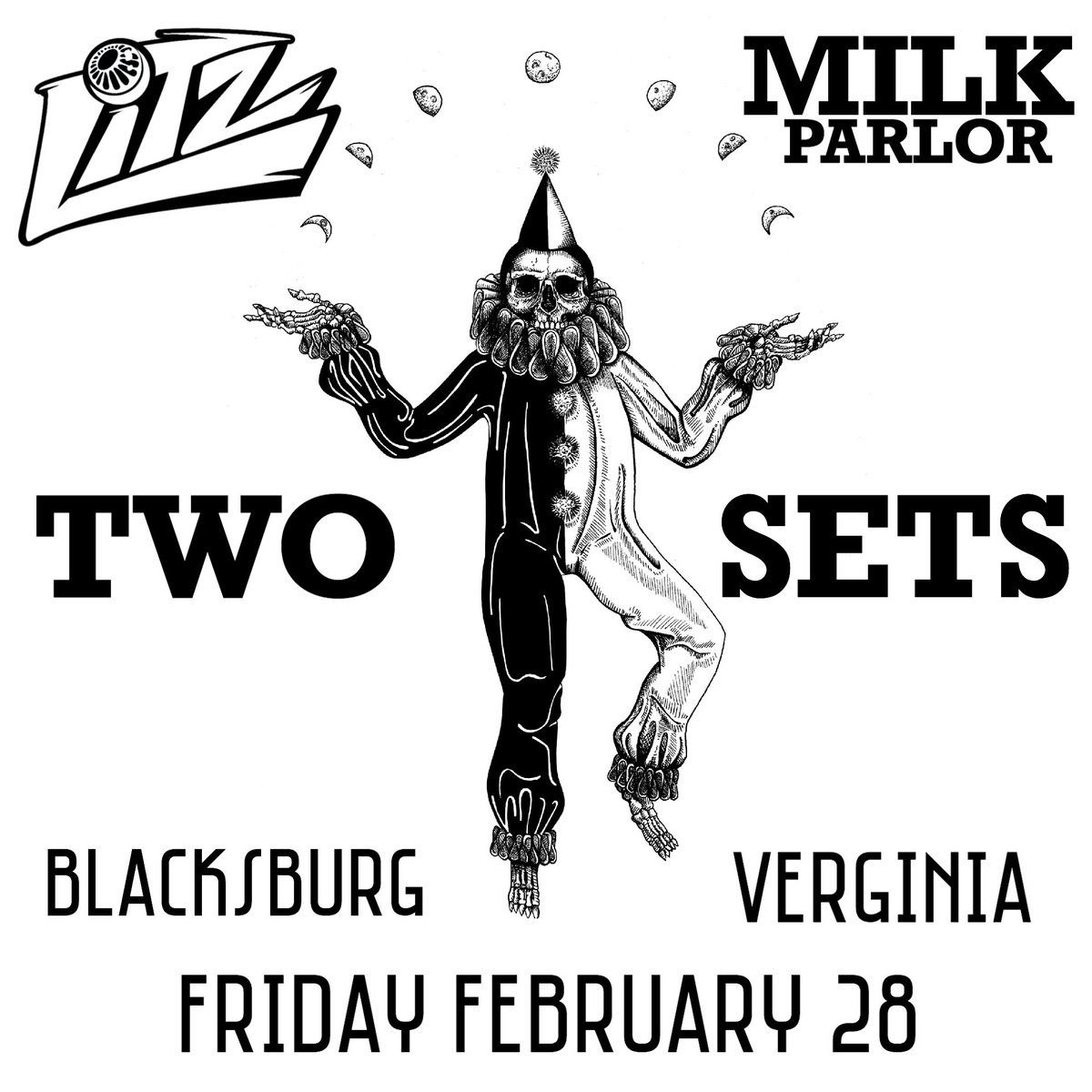 It’s on in #blacksburgva at <a href="/TheMilkParlor/">The Milk Parlor</a> #livemusic