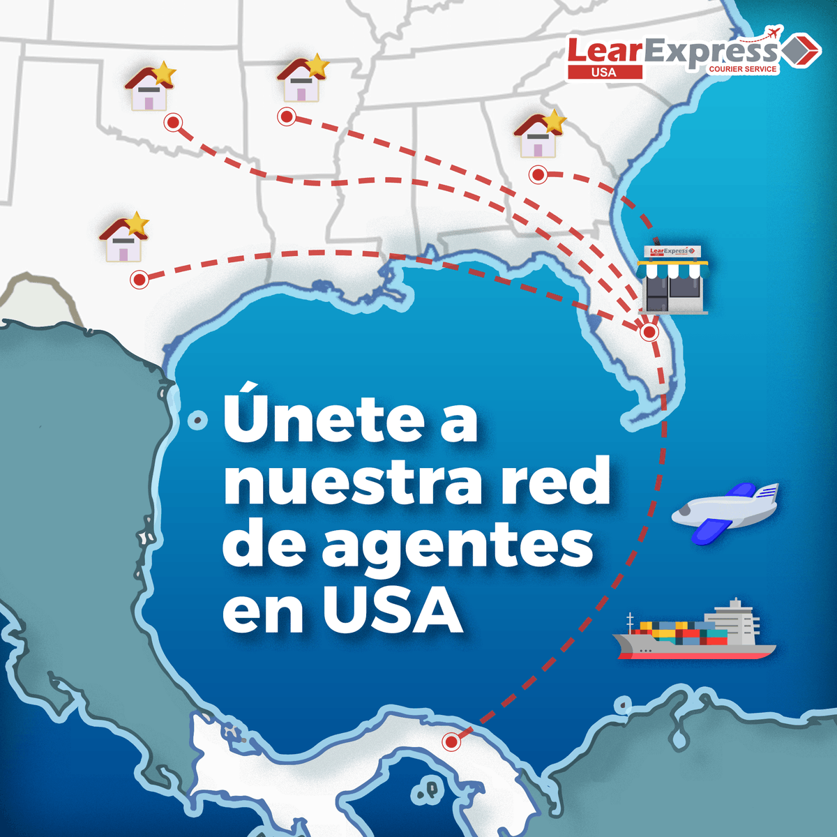 LearExpress_Pa's tweet photo. Si eres agente de carga o emprendedor puedes convertirte en nuestro #AliadoComercial y formar parte de nuestra red de distribución. Escríbenos a: aliados@learexpress.com si deseas más información. https://t.co/yEt16J8fgv

#LearExpress #LearTips #Envíos #Miami #Paquetería https://t.co/jJhh2gplkB