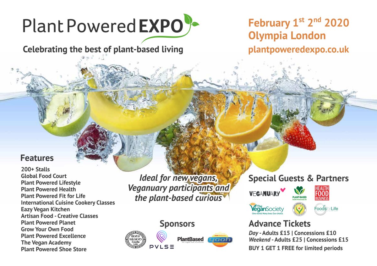 The #PlantPoweredStarterKit is a new online guide to #plantbased living with lots of recommendations for products and brands including our top picks for #streetfood #caterers, well worth a read: bit.ly/PPExStarterKit