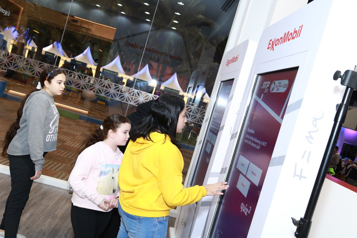 exxonmobil_qa's tweet photo. هل شاركت في مسابقتنا الممتعة عن العلوم والتكنولوجيا والهندسة والرياضات؟ لا تفوتك فرصة المشاركة معنا للفوز بجوائز فورية رائعة. #STEMisEZ
Our STEM quiz is fun! Have you tried it out yet? Don’t miss out on the chance to win one of our amazing instant prizes! #STEMisEZ https://t.co/FEYchWsesA