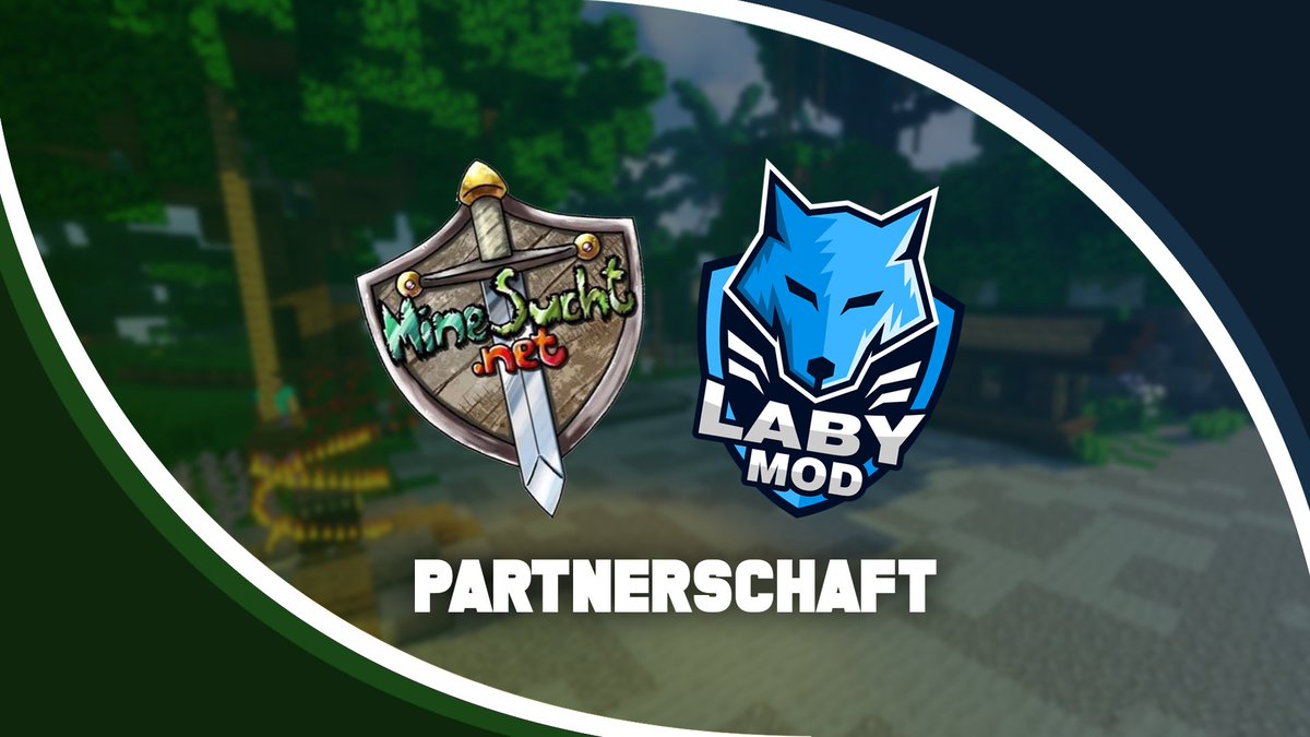 MineSuchtNET's tweet photo. 🎉 Netzwerkupdate 🎉

Hallo Freunde, wir freuen uns, verkünden zu dürfen, dass wir  ab sofort mit unseren Kollegen von @LabyMod verpartnert sind.

Vielen Dank an LabyMod und das Team dahinter. Auf eine tolle Zusammenarbeit🙂👊

Liebe Grüße vom @MineSuchtTeam 🤩😍 https://t.co/uRAXjF0xch