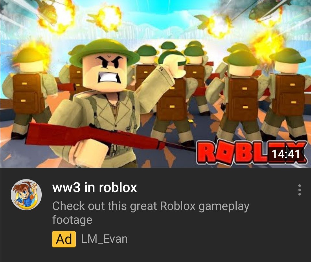 Annoying Youtube Mobile Ads On Twitter In Roblox