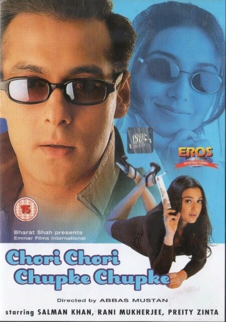 8th Bollywood film: #ChoriChoriChupkeChupkeIntroduced me to Rani & Salman.  @realpreityzinta was A really original story (even though a small bit is a Pretty Woman rip off) that I enjoyed.I have a feeling if such a story was released now there'd be online outrage though 