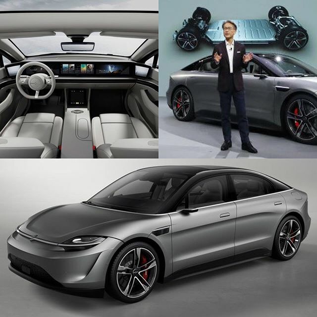 CarCounsel's tweet photo. SONY guts! | #SONY #VISIONSconcept #EV https://t.co/tBQ88Vrdou https://t.co/wi0Nlw3FLi