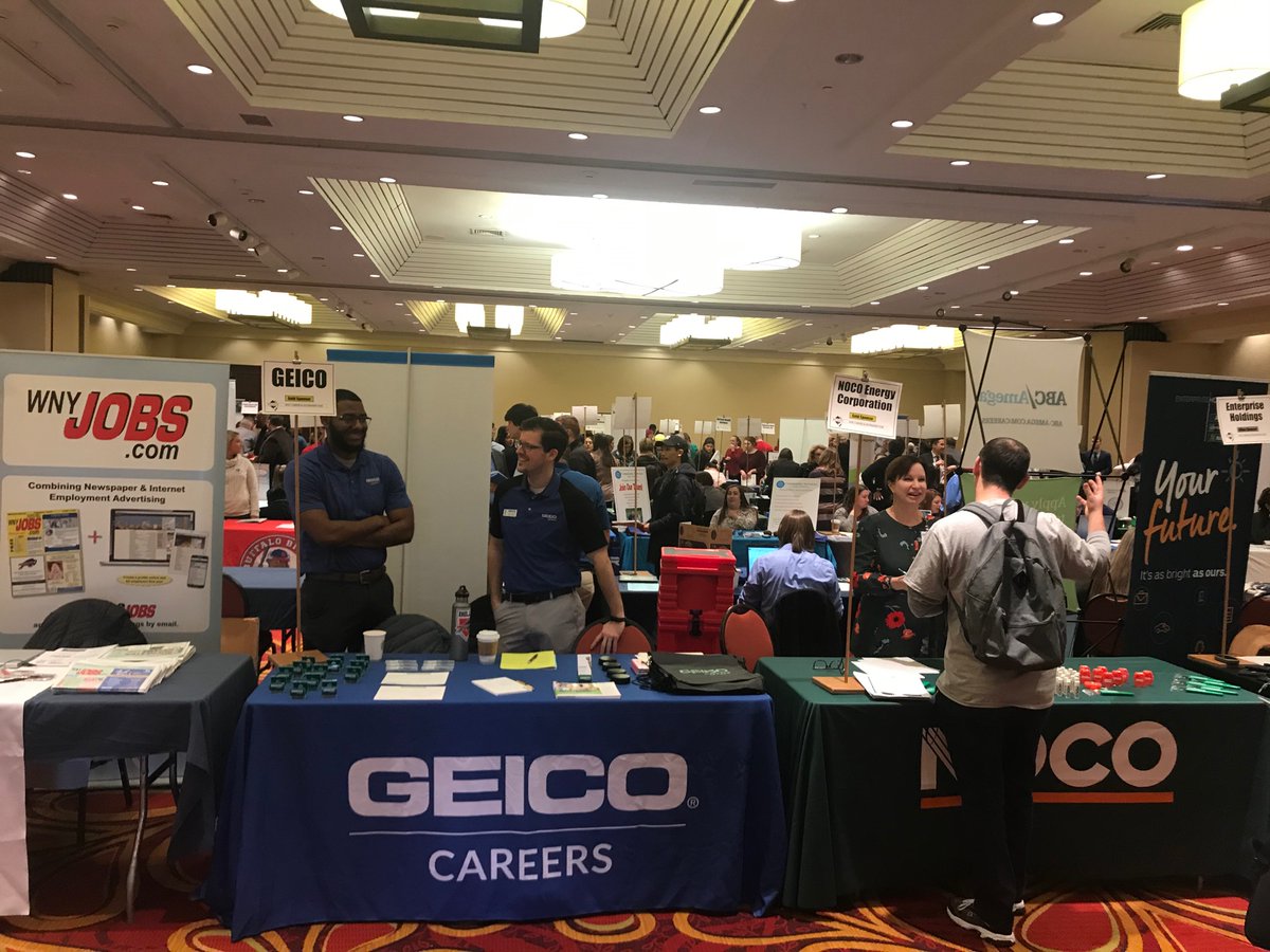 Going on Now! WNY Career and Internship Fair from 12 to 3 pm at the Buffalo Marriott Niagara!