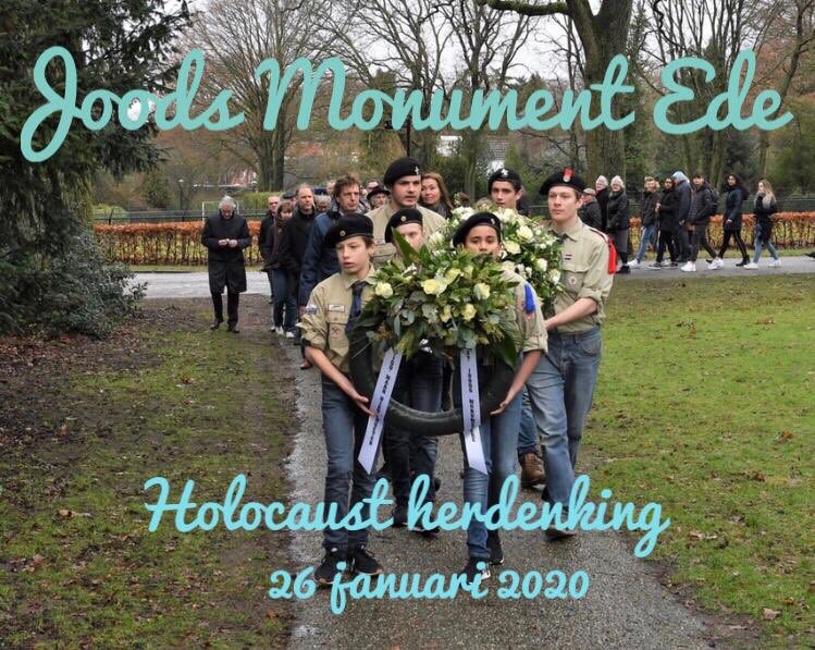 joodsede's tweet image. Op zondag 26 januari is in Ede de Holocaustherdenking. Burgemeester Verhulst houdt een toespraak. Leerlingen van het @MarnixCollege lezen de namen van de slachtoffers. Vossenakker, 14.00 uur. #herdenking @GemeenteEde