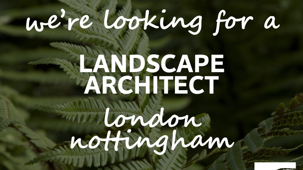 cba_studios_'s tweet photo. LANDSCAPE ARCHITECT OPPORTUNITY
LONDON - NOTTINGHAM
Details on our website: https://t.co/lk5UolRxX6
#landscapearchitect #jobs #nottingham #london https://t.co/C2a7bWwoPk