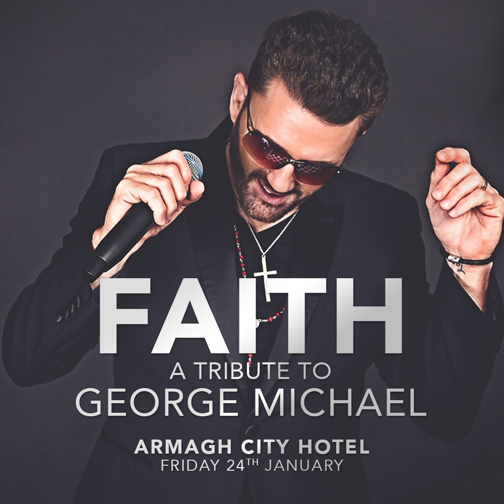FAITH ● A tribute to the one &amp; only George Michael is coming to Armagh City Hotel // Fri 24 Jan! Tickets on sale now on our website armaghcityhotel.com/events
#georgemichael #wham #faith #tribute #armagh #fridaynight #hotel #nightout #january #januaryblues