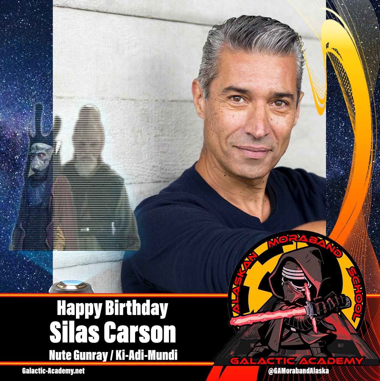 The Alaskan Moraband School would like to wish Silas Carson a very happy birthday!   
