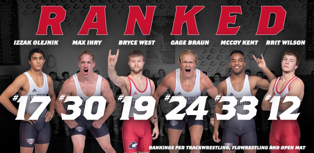 NIU Wrestling tweet media