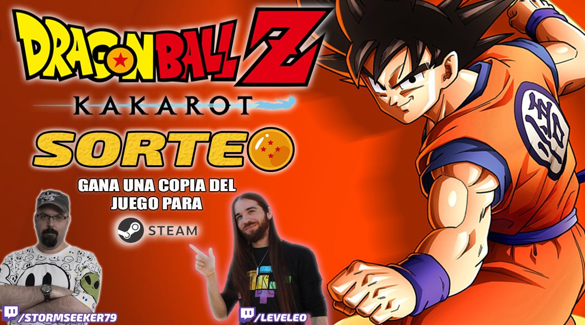 _LeveLEO's tweet photo. 🎉 ¡Gana un copia de #DragonBallZKakarot para STEAM! 🐉 Sorteo en colaboración con @Stormseeker79 🤩 ¡MUCHA SUERTE!

➡️PARTICIPA AQUÍ: https://t.co/KbgFAI41T8
📅Finaliza el viernes 31 de Enero.
🔄 y ♥ para más sorteazos como este :) https://t.co/b3VUbvkBUJ