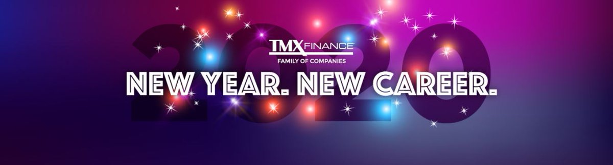 Start the New Year with a new career! Exciting opportunities are available with TMX Finance Family of Companies. Join our dynamic team and start building a legacy for yourself! Apply here:  tmxfinancefamily.com/careers  #newyearnewcareer