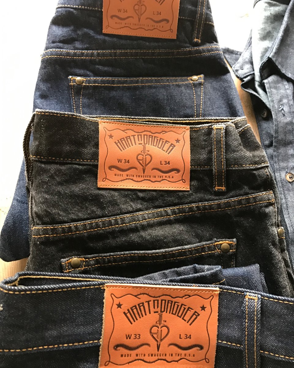 Denim for days. #HartNDagger