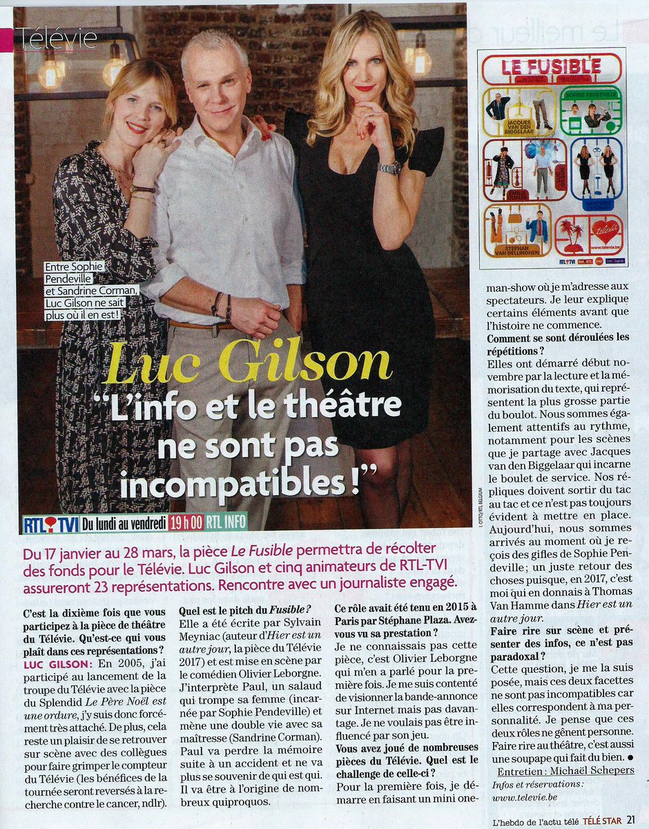 FanRTLHouse's tweet photo. TéléStar du 11/1 au 17/1/2020 https://t.co/Ccyw6XUl8H