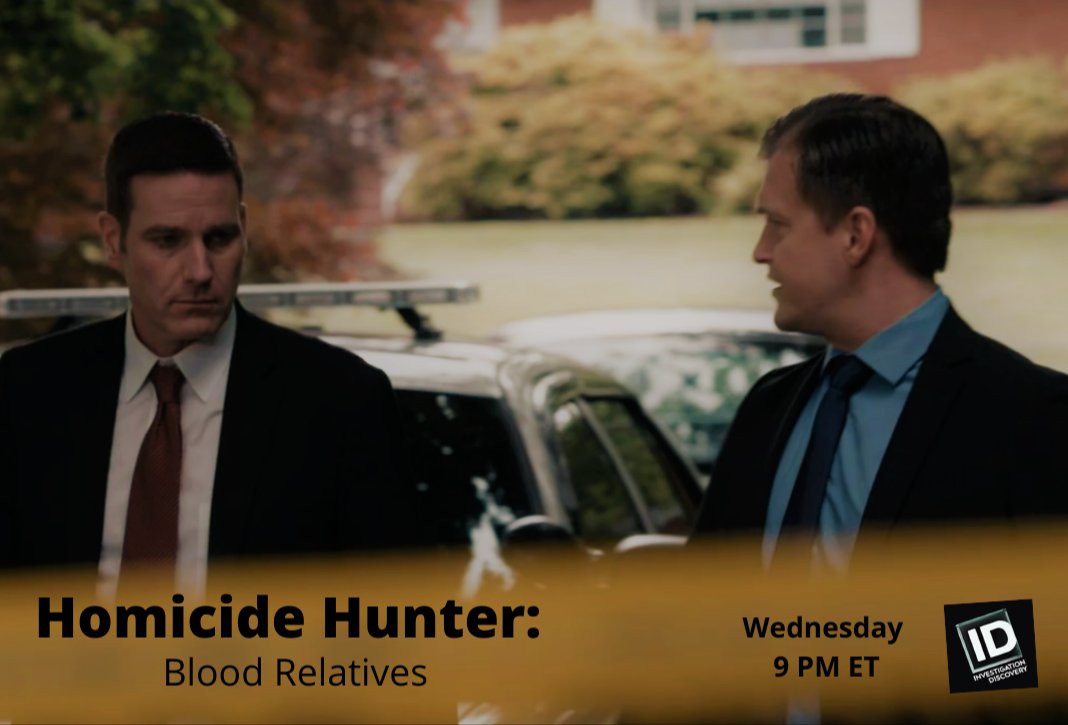 I'm back on Homicide Hunter tonight helping <a href="/carlmarino1/">Carl Marino</a> uncover a deadly family feud. 9 PM ET on <a href="/DiscoveryID/">Investigation Discovery</a>! 
#homicidehunter #investigationdiscovery #truecrime