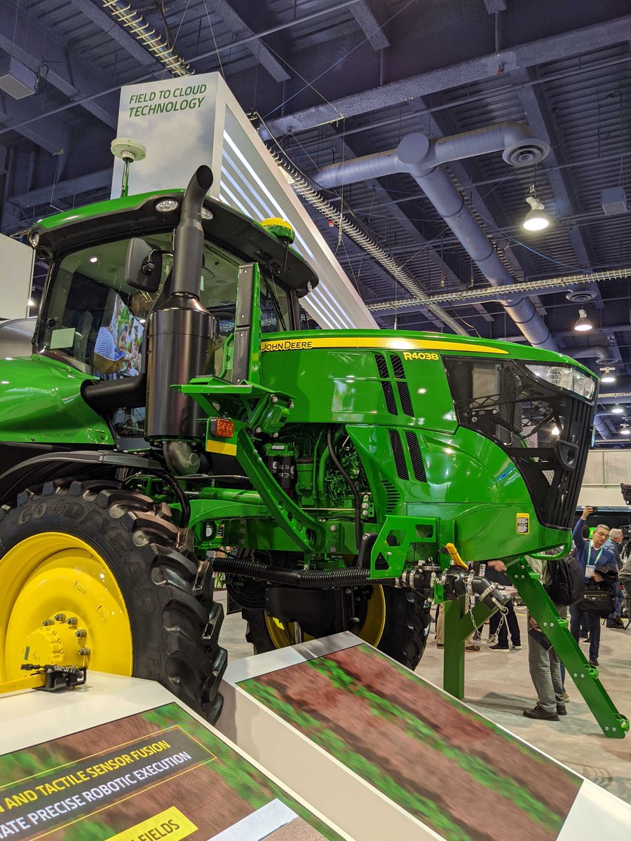 #CES2020: #DeepLearning for #agriculture means years of data collection and convolutional neural networks to bring tech to #farming. #cesIEEE