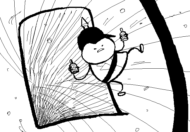 my final act of heroism against the macro furry thats destroying the city