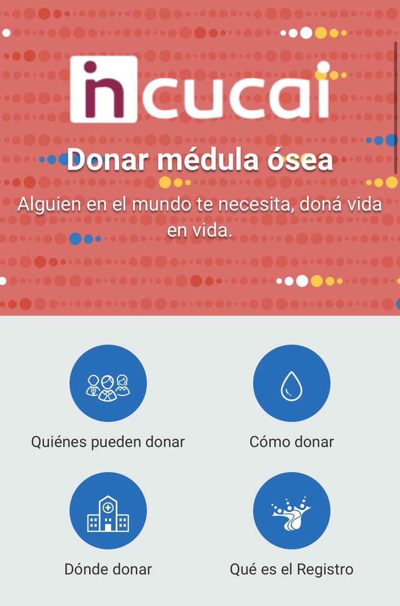 paulitachaves's tweet photo. Miles de mensajes pidiendo donar medula ósea! Tomemos conciencia de los sencillo que es y la cantidad de vidas que podemo salvar. Les dejo info y el link para q entren a averiguar  @incucaioficial  https://t.co/tHTLq4kvLD https://t.co/hbXlOt88Br