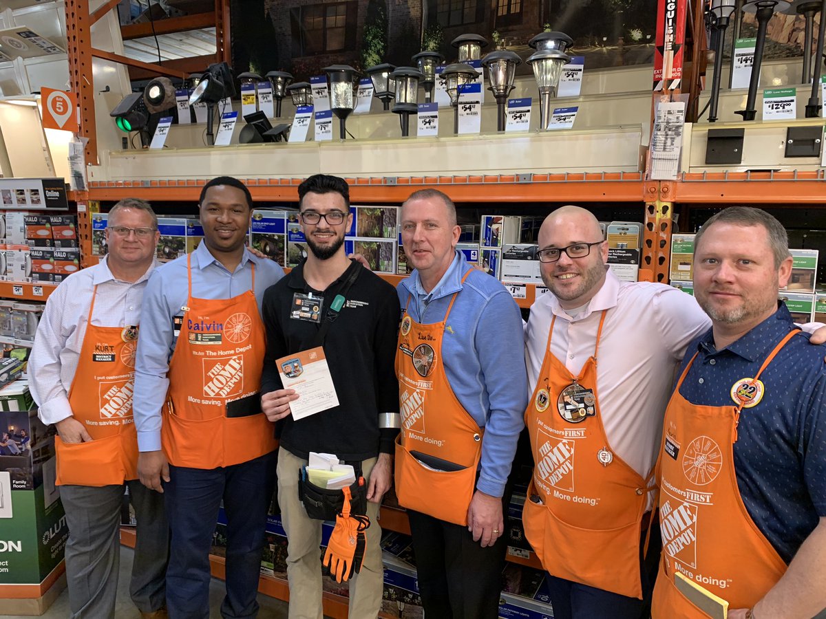 Great job Justin!  Covering two stores this last month!  Team player!!!  @CalvinM51489250 @HartleyDouglas @thdkwalk @HeldieRodriguez @JerryRamasami @damianamercado1 @William28471927