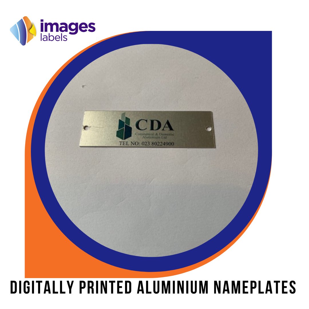 ImagesLabels's tweet image. These aluminium nameplates can be digitally printed which allows us to replicate photographic images and infinite colour combinations into the surface of the label.  Please contact us if you require further information.
imageslabels.com