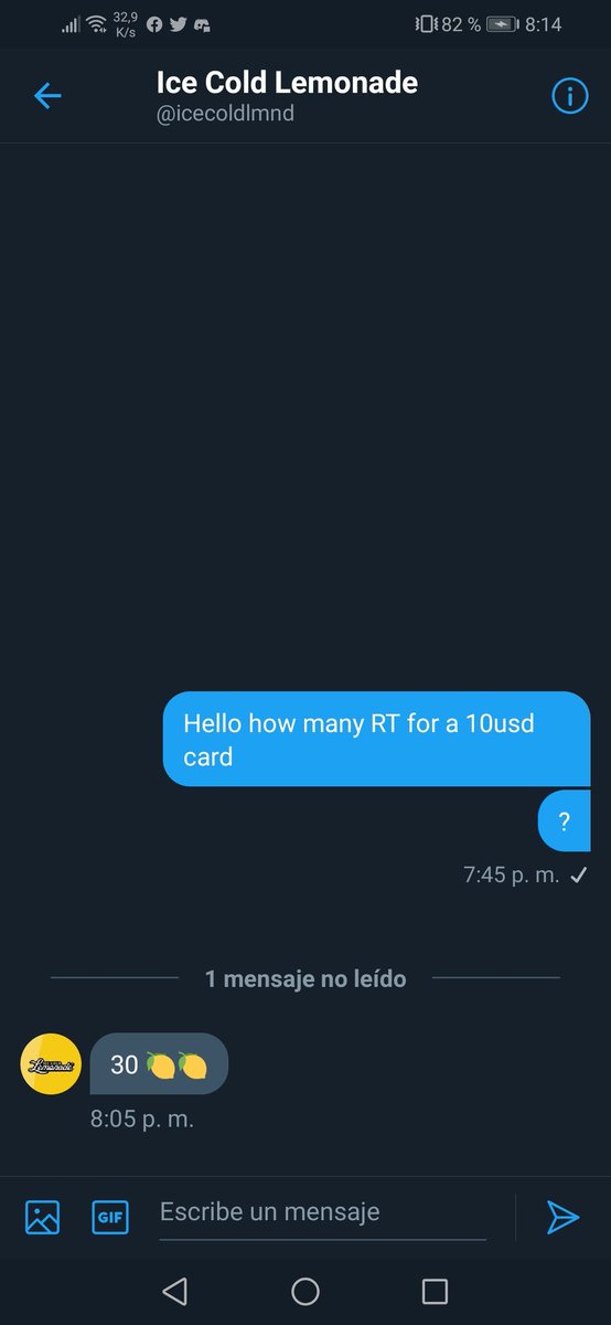 tm_pera's tweet image. Ayuda 30RT para que @icecoldlmnd me de una tarjeta de 10usd les tengo fe