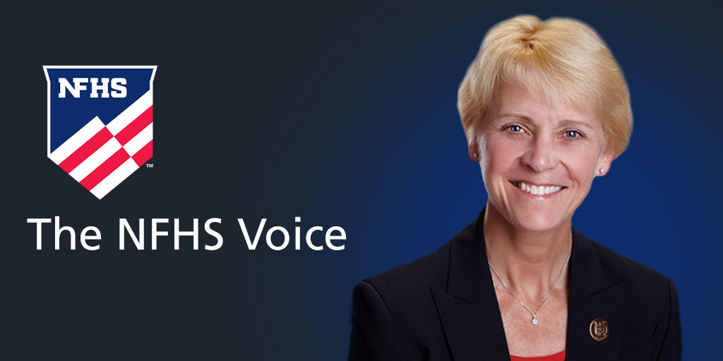 NFHS_Org's tweet photo. The NFHS Voice: In High School Sports, “Commit” is a Verb, Not a Noun. Focus should be on the millions of high school student-athletes who commit (an action verb) to being a part of a team.
https://t.co/LQb4EHEnlz https://t.co/3S72Xg4si3