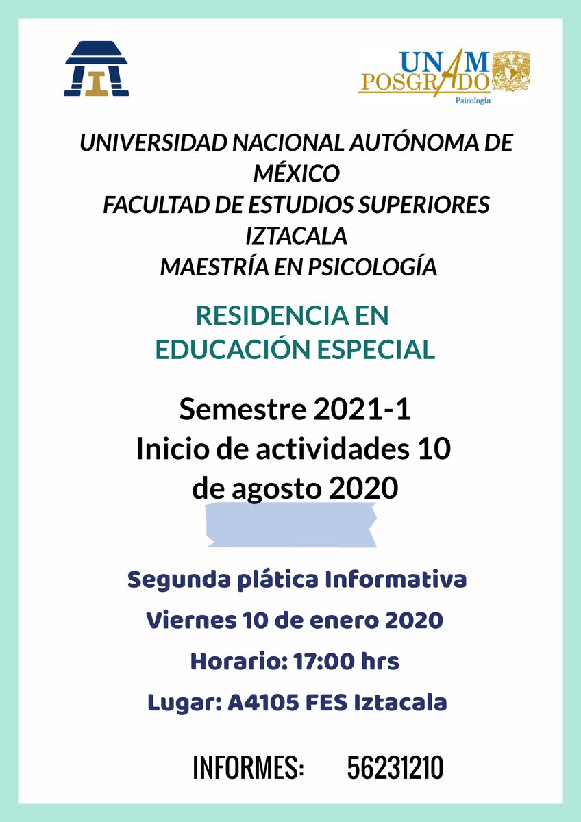 FESIposgradoSE's tweet photo. ¿No pudiste asistir a la plática del día de hoy?, el viernes 10 de enero te esperamos https://t.co/hHMmxBKPRT