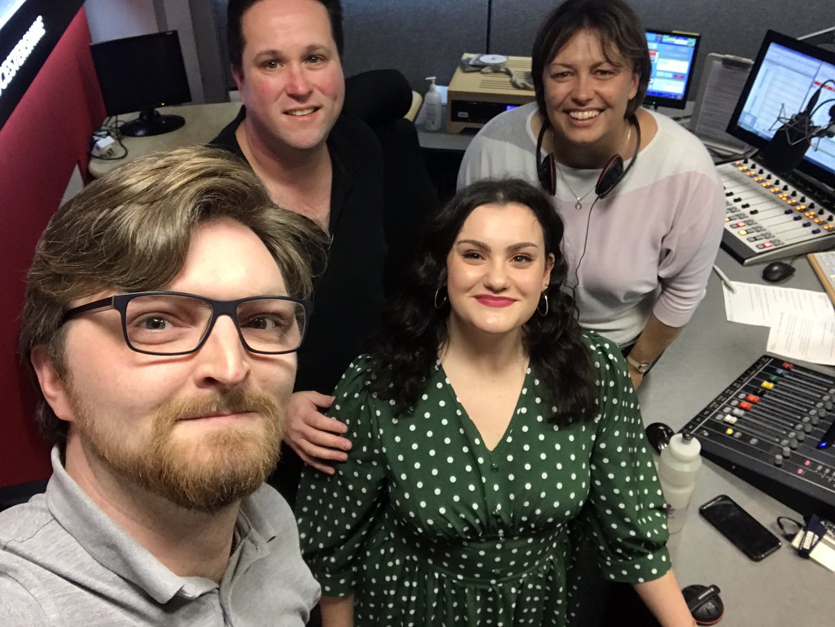 Did you catch us on the radio today? With thanks to <a href="/nickyprice/">nicky price</a> for having us on her show today at BBC Radio Gloucestershire to talk about our upcoming musical #TheWeddingSinger                                If you missed it, listen here bbc.co.uk/programmes/p07…