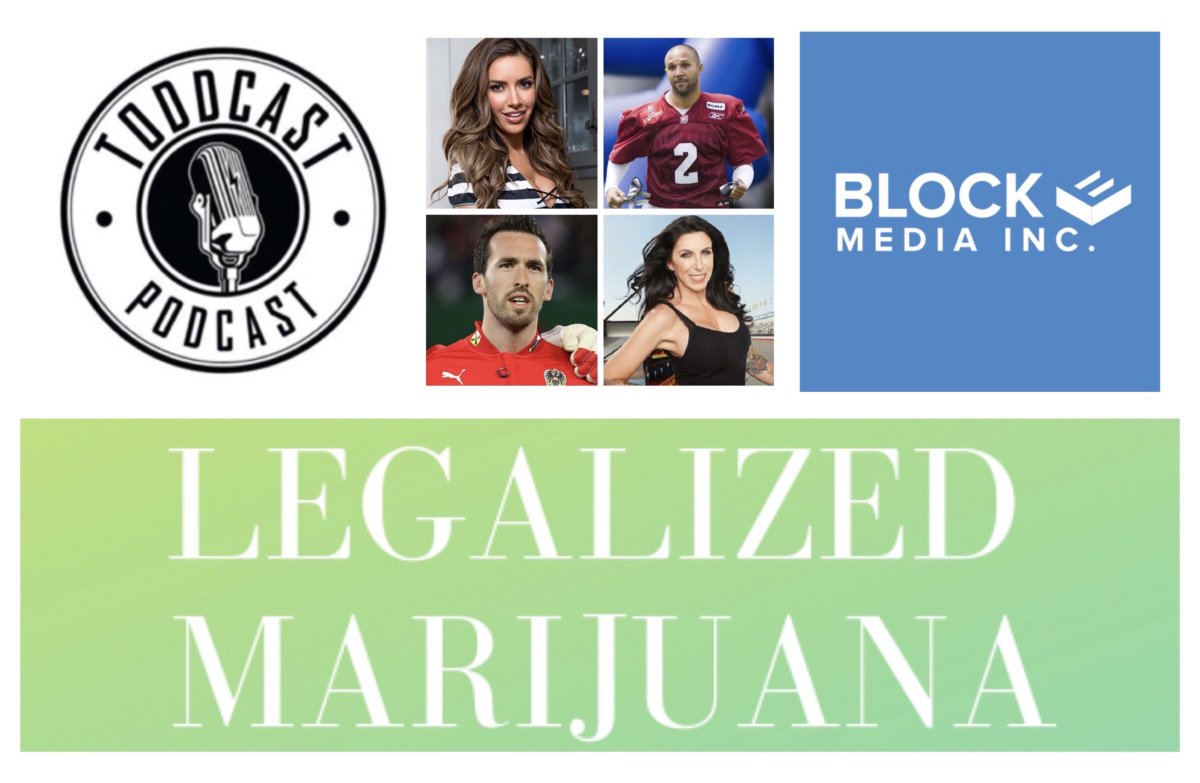 TODDCastPodcast's tweet photo. Legalized #Marijuana: A Year Later. 12 guests inc. retired #NHRA #AlexisDejoria, #LCFC #ChristianFuchs, #TSN analyst #DavisSanchez & #BellatorMMA octagon girl #MercedesTerrell share thoughts! https://t.co/FTwUmoxmBB
* #BlockEMedia @gilby_93 powers sporting guest visits! https://t.co/iwMTjqqblG
