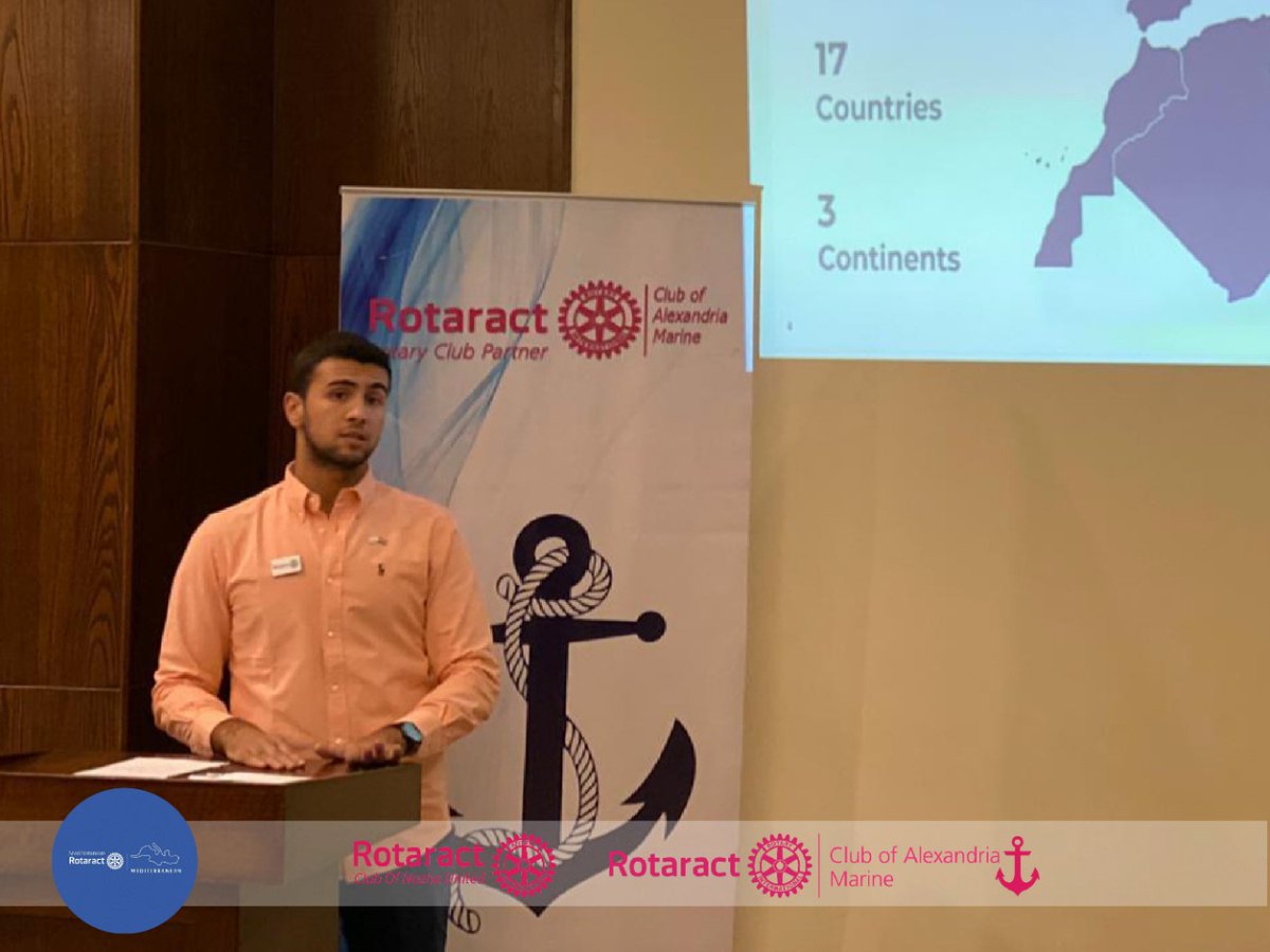 racnozhaunited's tweet photo. We had the pleasure to host "Rotaract Mediterranean MDIO workshop" 👨🏻‍🏫 joint with Rotaract Marine by our leaders 🇪🇬
-Ziad ElShobokshi "Egypt Country Representitaive"
-Mohamed Shalaby "Sergent In Arms"
Thank you for your efforts🥰✨
#MDIO
#RACNozhaUnited
#RACMarine https://t.co/aTs0hbhD70