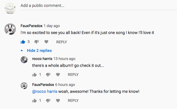 Our fans help each other! #TheOneWhoWantedMore

youtu.be/QtSUw-z_oHA